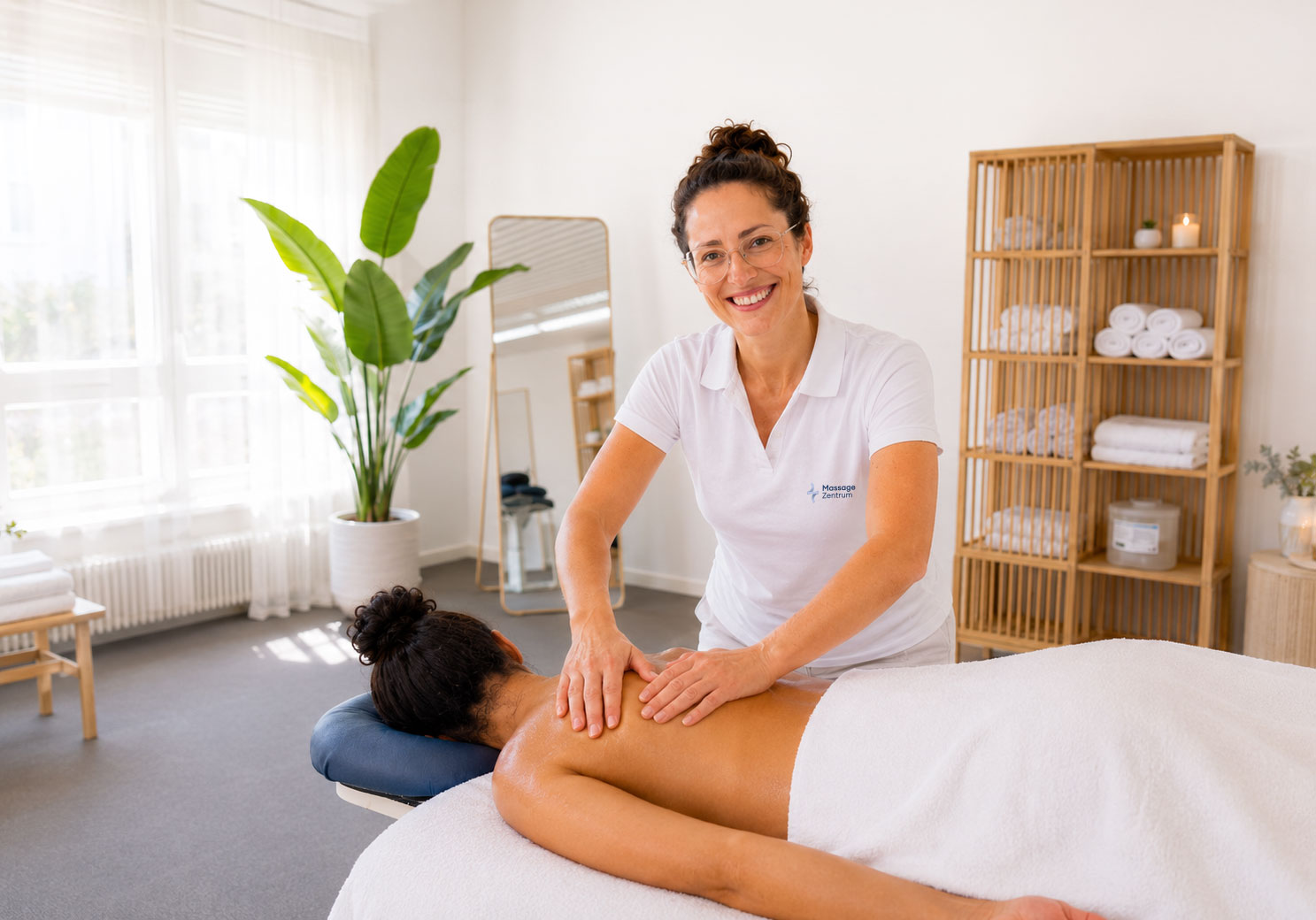 Therapeutische Massage im Massage Zentrum Nottwil