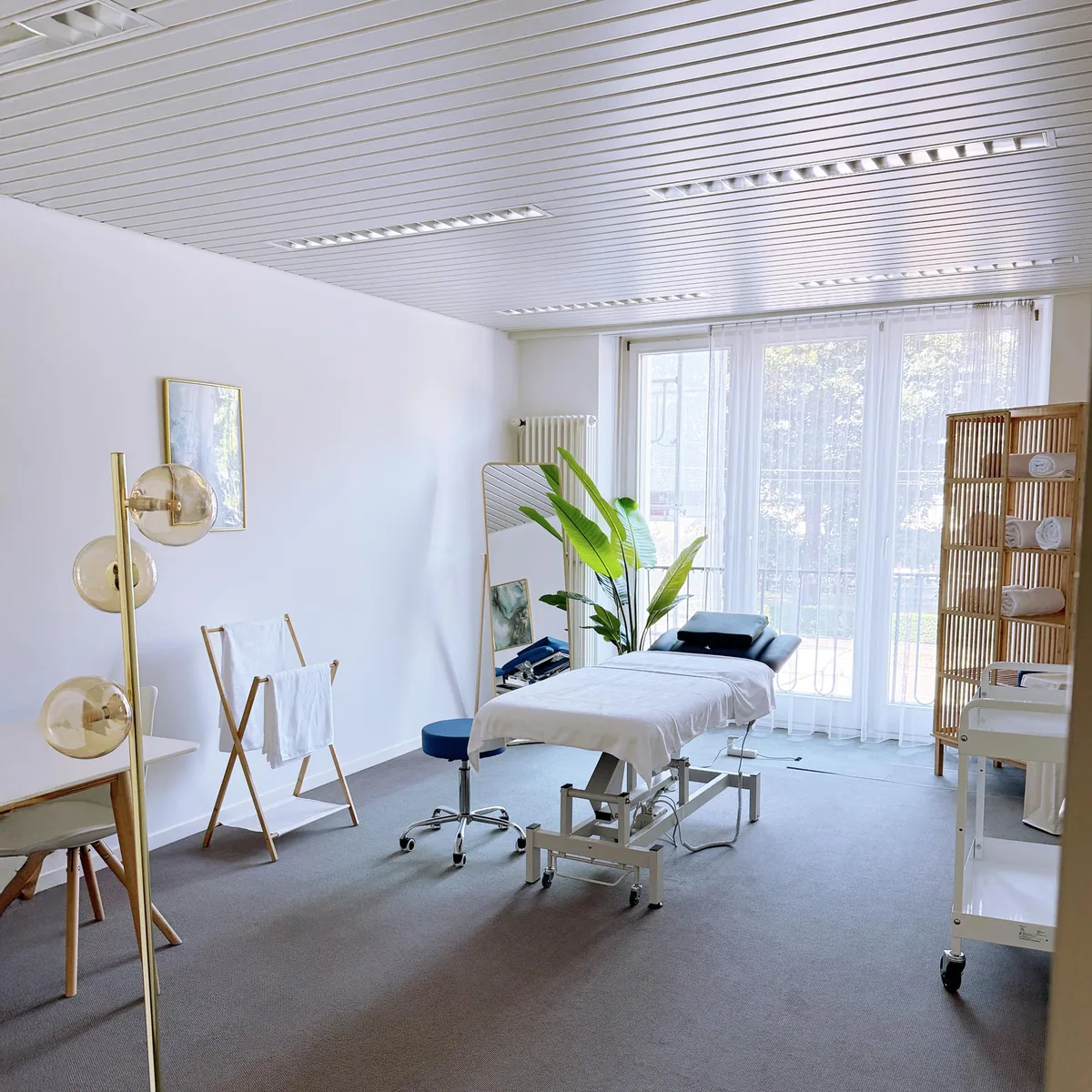 Praxisraum des Massage Zentrum Nottwil